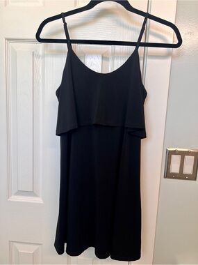 Express Classic Black Spaghetti-Strap summer Dress - Women's